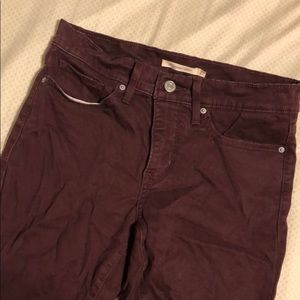 Levi’s skinny jeans